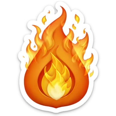 Fire fire sticker