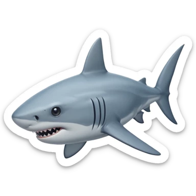 Hammer head shark sticker