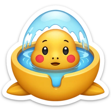 A man kissing a womans vagina sticker