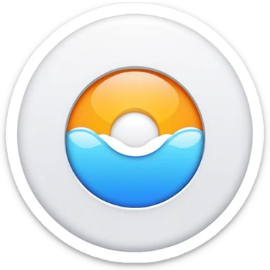 Sber logo in a light color scheme sticker