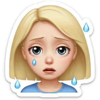 big big big extra sad cry sticker