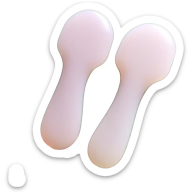 Classic shaped gua sha massager sticker