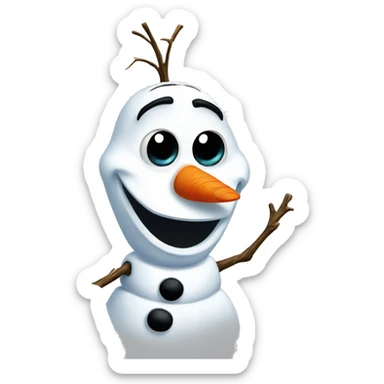 olaf sticker