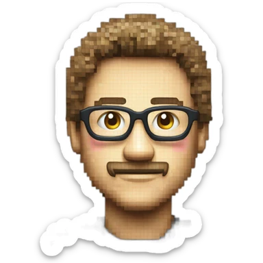 old pixelated plus "add" icon, 90s style white background pixel art sticker