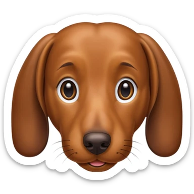 Perro salchicha sticker