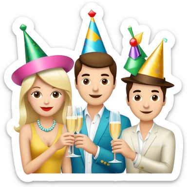 Party in Miami sticker