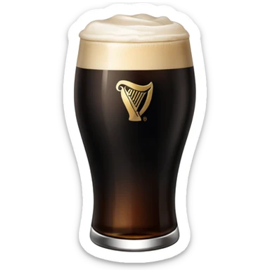 Guiness sticker