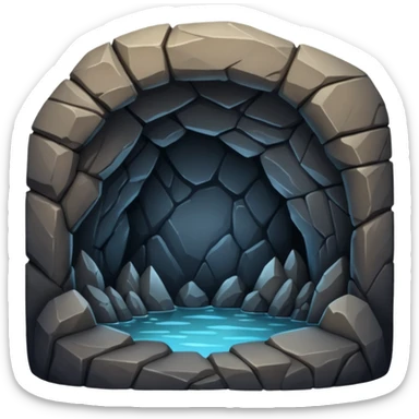 a cave sticker