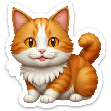 Gatito feliz sticker