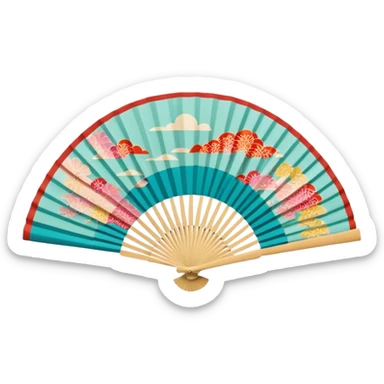 Japanese Fan  sticker