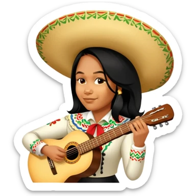Mariachi Musician sticker