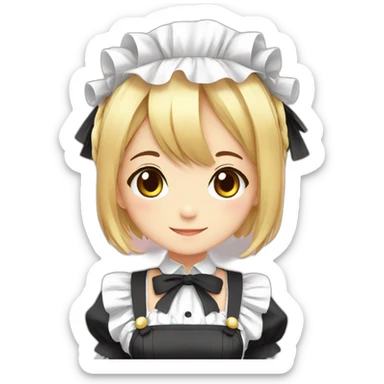 cute-anime-maid sticker