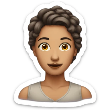 woman-with-lots-of-extra-eyes sticker