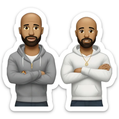 Joe Budden versus Drake sticker