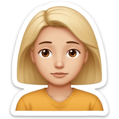 no worries emoji, relaxed and reassuring expression sticker