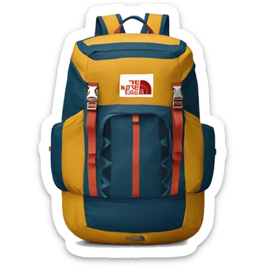The north face X Adidas backpack sticker