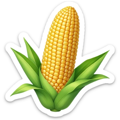 Corn cob sticker
