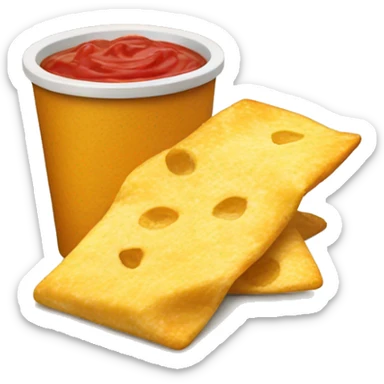 chips and queso sticker