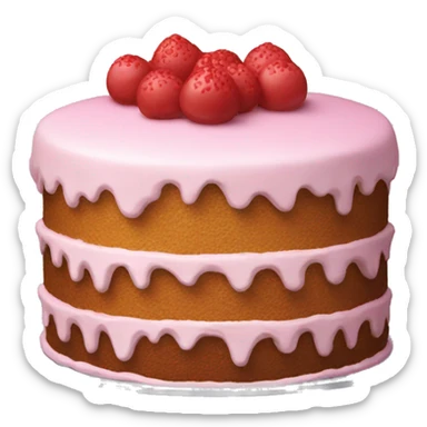 Cake sticker