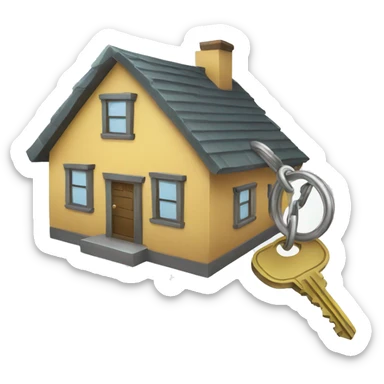 house key sticker