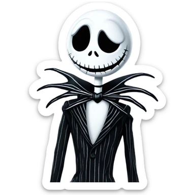 Jack Skellington sticker