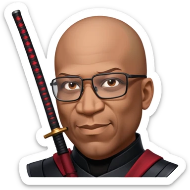 Shadow Samurai sticker