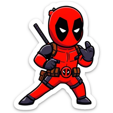 Deadpool sticker