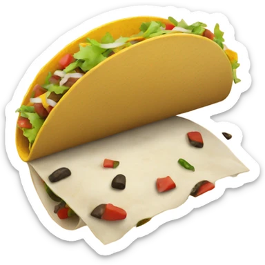 tacos game sticker
