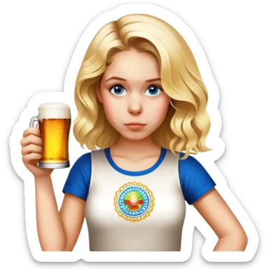 Cerveza Drinker sticker