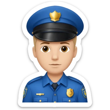 policeman sticker
