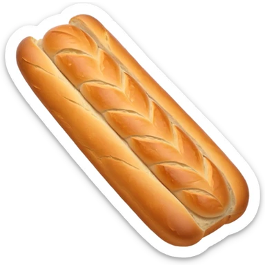 Praying a baguette  sticker