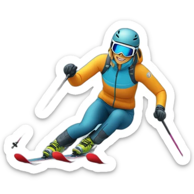 Ski sticker