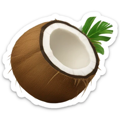 Coconut  sticker