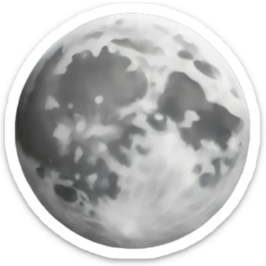 moon sticker