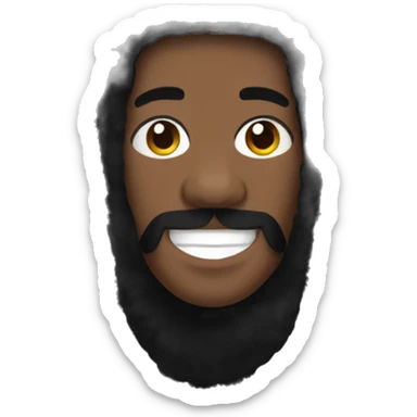 black UGG slippers sticker