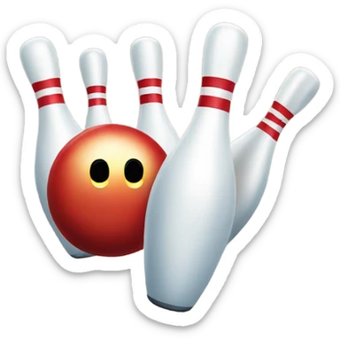 Bowling  sticker