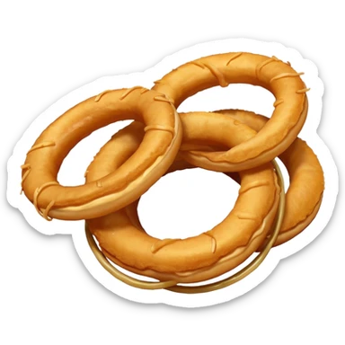 crispy onion sticker