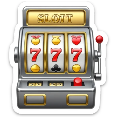 Slot machine, macau, thailand, rotate a bit sticker