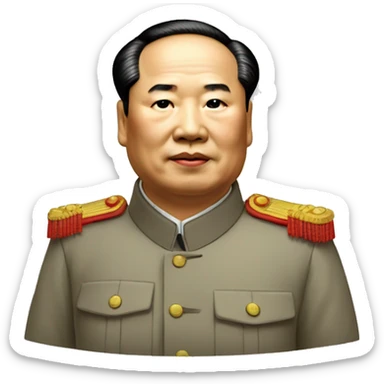 Mao Zedong sticker