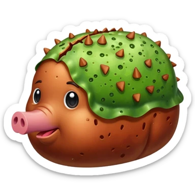 rotting ham sticker