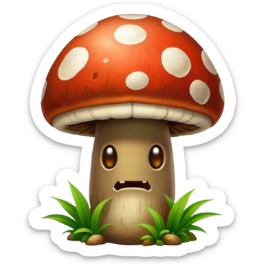 Doom srhoom in pvz 1 sticker