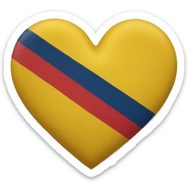 colombia heart sticker