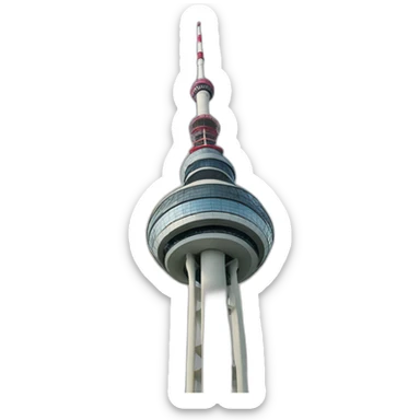 berlin tv tower sticker