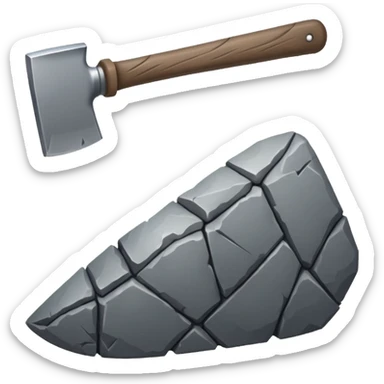 stone age item sticker