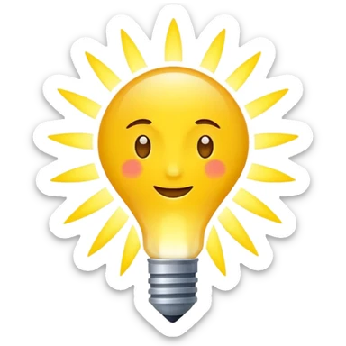 ray of light sticker