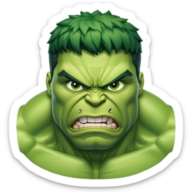 Hulk from avengers  sticker