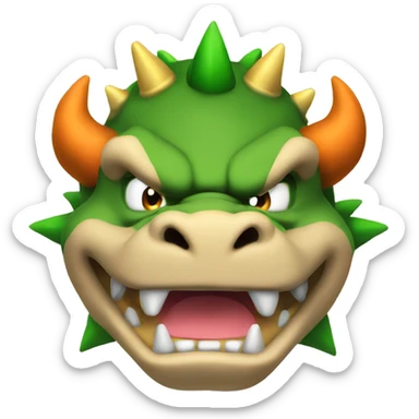 bowser sticker