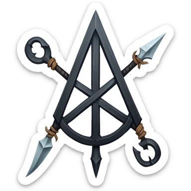 death nordic rune sticker