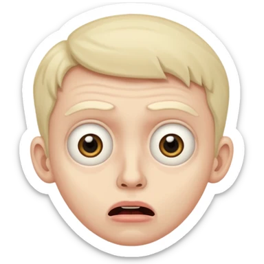 Adalberto the Frightened sticker