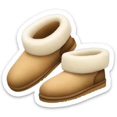 UGG slippers  sticker